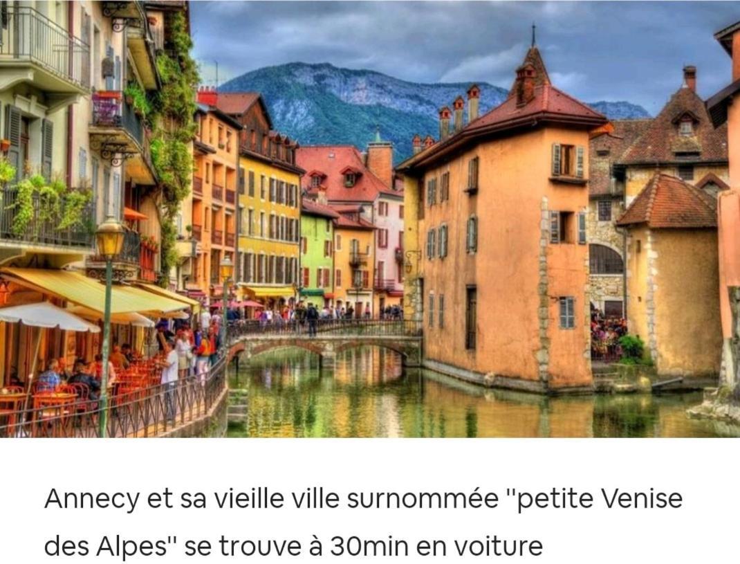 Apart 5 Personnes, 1Min Gare D'Annemasse, Geneve 5Km Zewnętrze zdjęcie